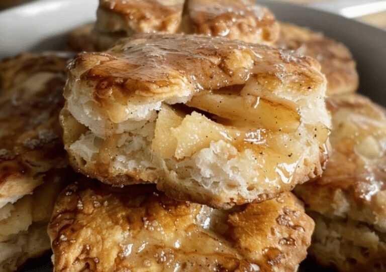 Flaky Apple Pie Biscuits Recipe