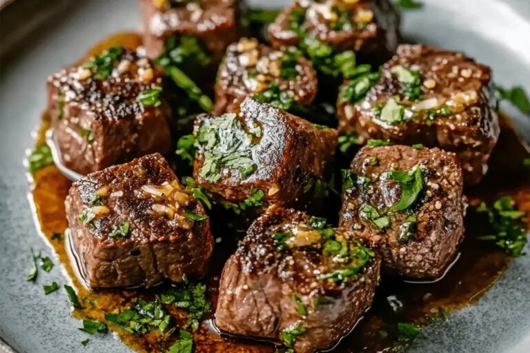 Garlic Butter Steak Bites Recipe