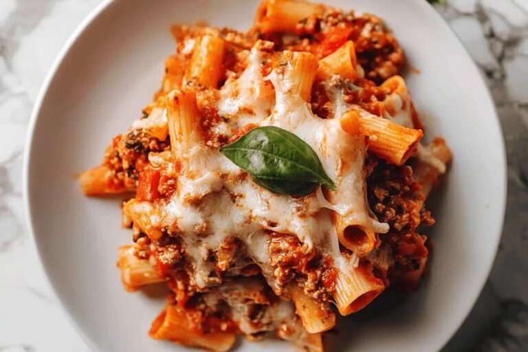 Crockpot Baked Ziti Recipe