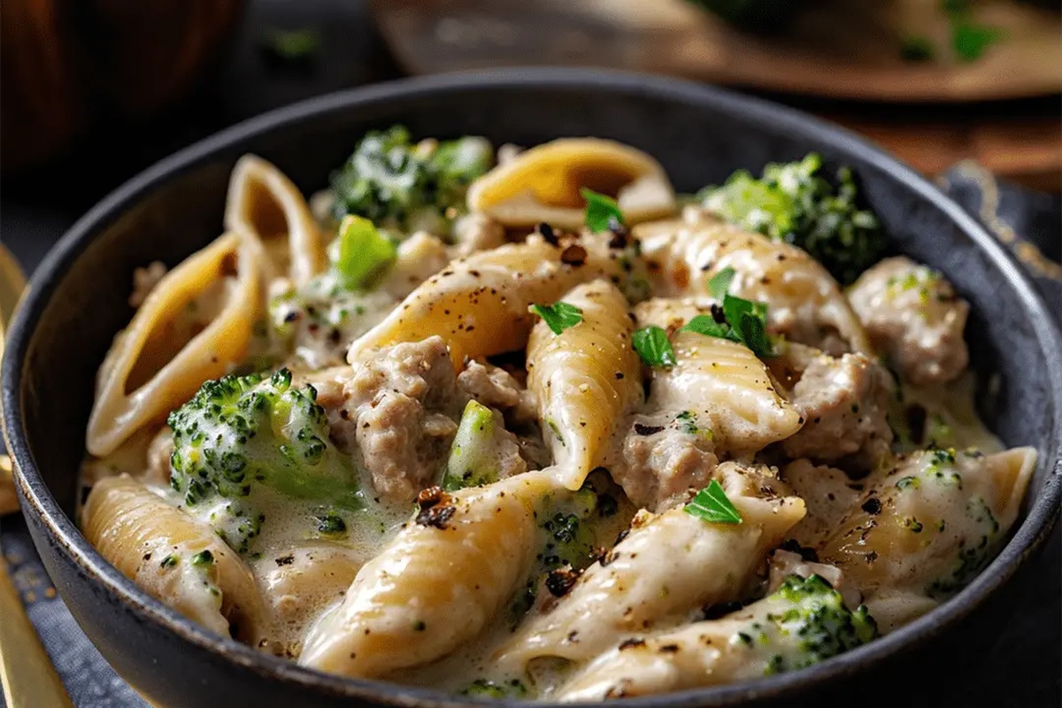 Lemon Ricotta Turkey Pasta Recipe