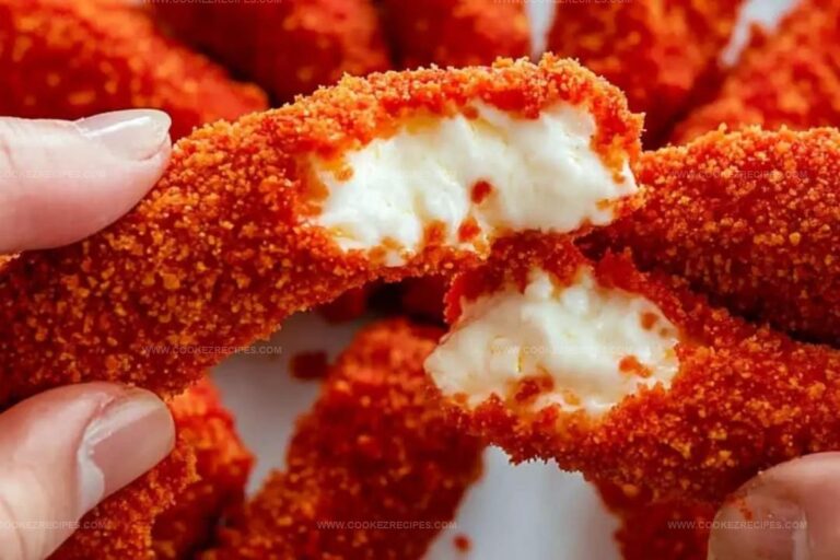 Hot Cheeto Mozzarella Sticks Recipe