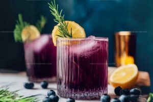 Blueberry Ginger Refresher Easy Drink Recipe
