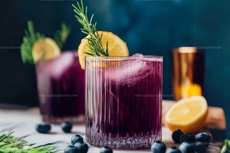 Blueberry Ginger Refresher Easy Drink Recipe