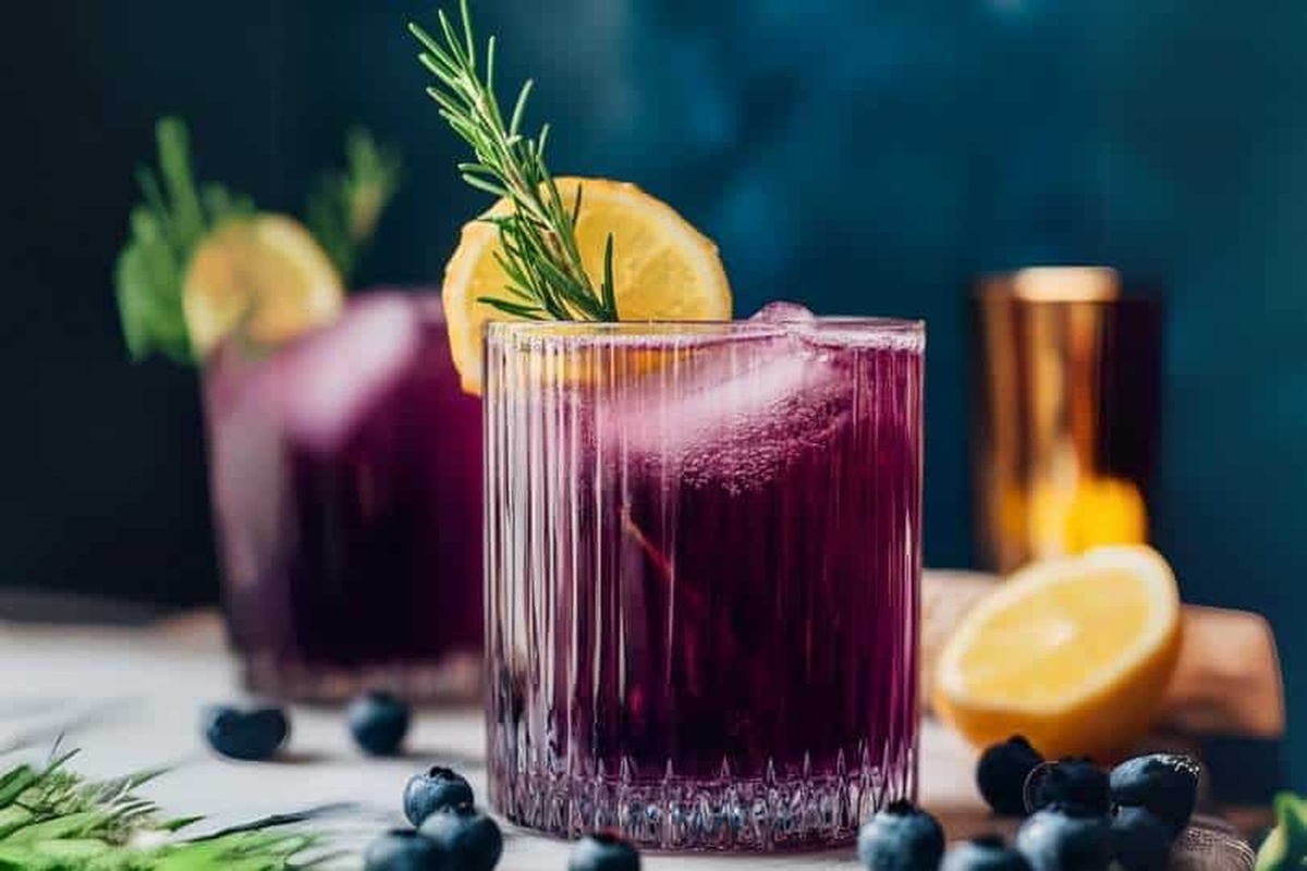 Blueberry Ginger Refresher Easy Drink Recipe