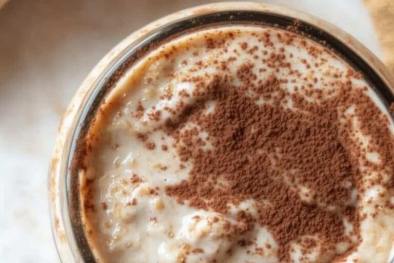 Tiramisu Overnight Oats Recipe