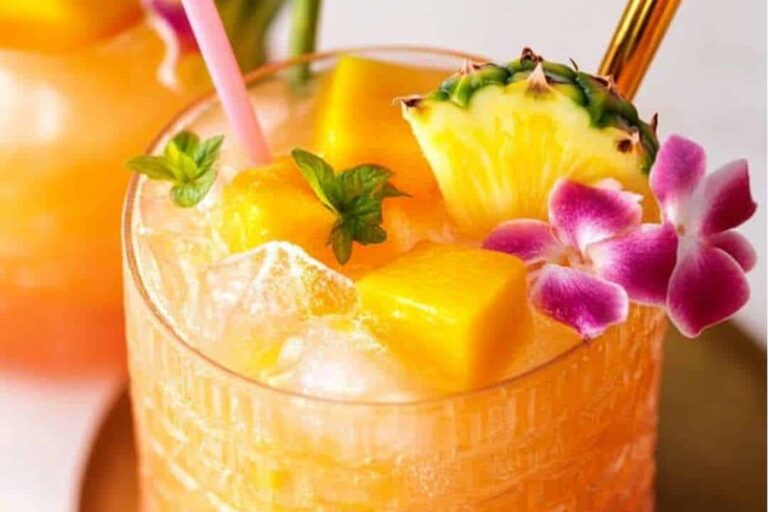 Pineapple Mango Rum Punch Recipe