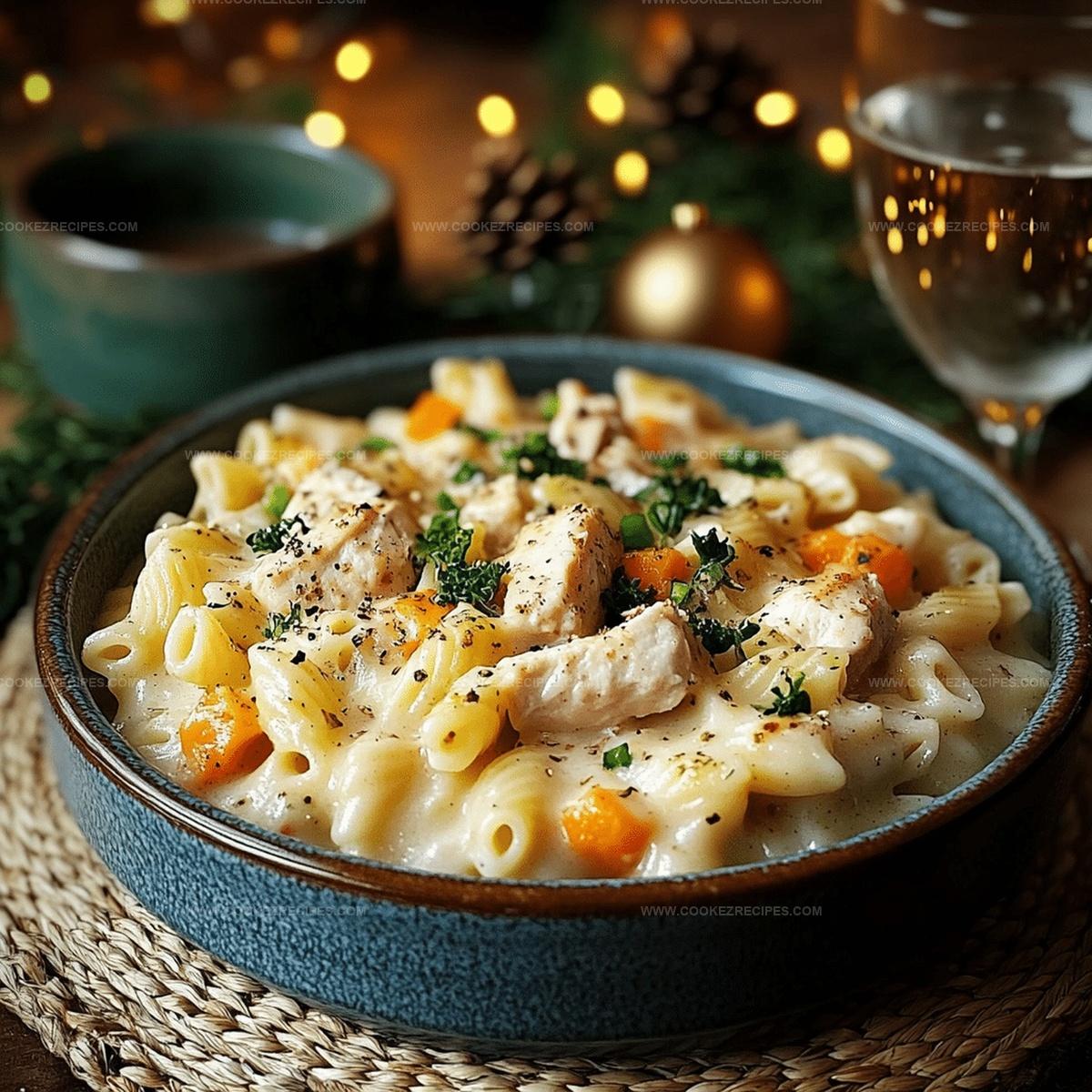 Reassuring Chicken Pot Pie Pasta Recipe