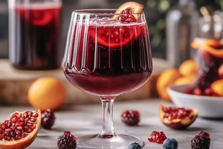 Blood Red Mocktail Recipe