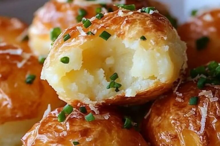 Leftover Mashed Potato Cheese Puffs Recipe
