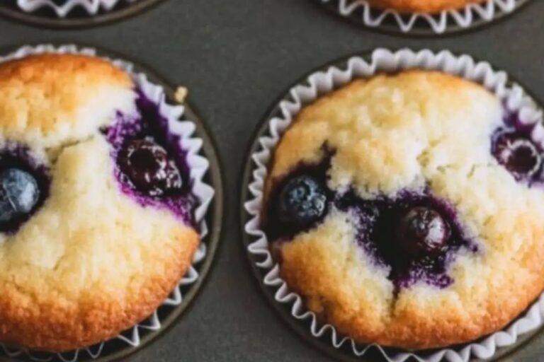 Blueberry Cottage Cheese Muffins Recipe