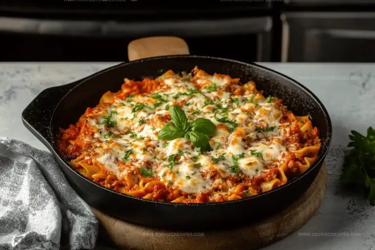 Skillet Lasagna Recipe