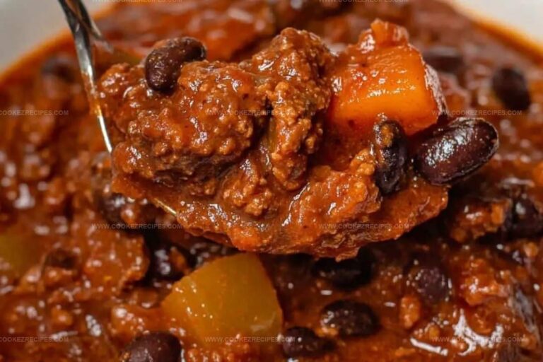 Beef and Black Bean Chili Recipe