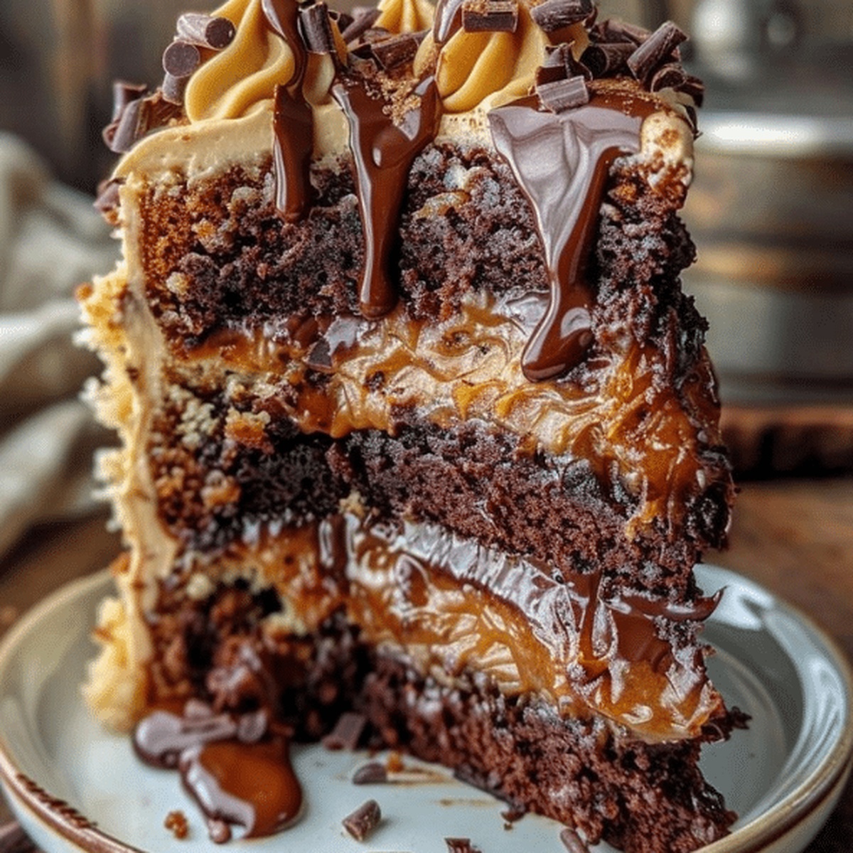 Heavy German Chocolate Poke Cake Recipe