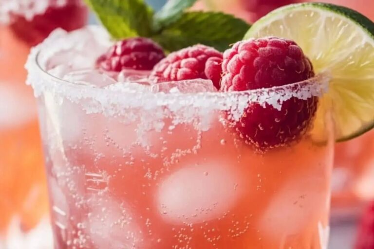 Sweet & Zesty Raspberry Lime Fizz Recipe