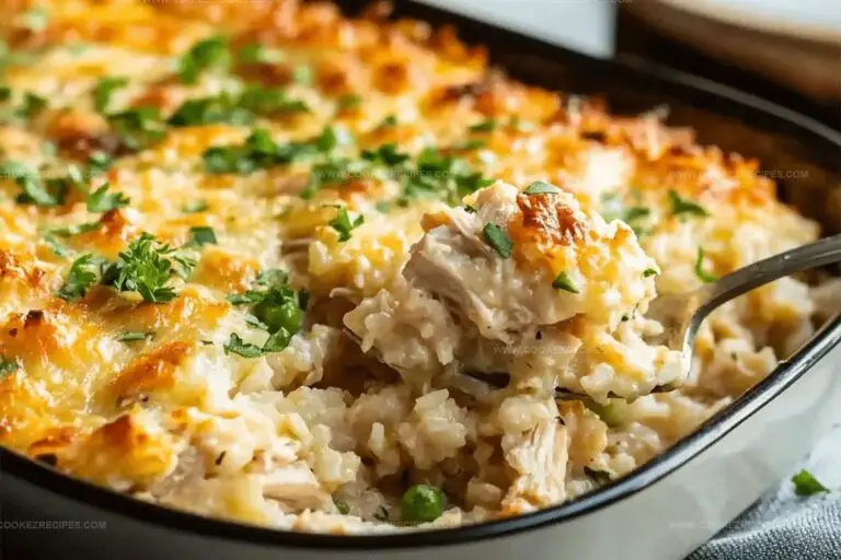 Creamy Chicken & Rice Casserole Recipe