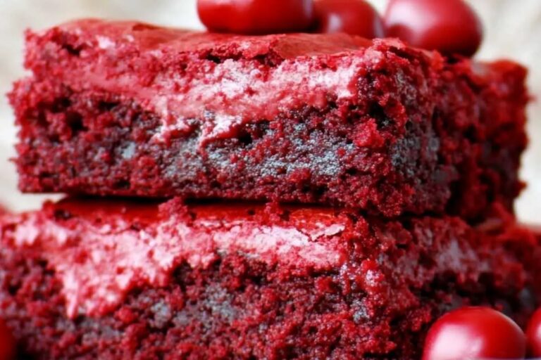 Red Velvet Brownies Recipe