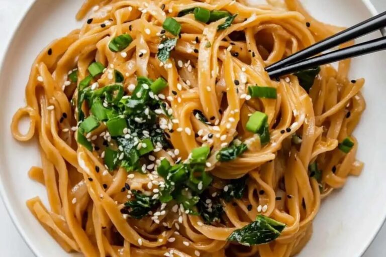 15-Minute Miso Noodles Recipe