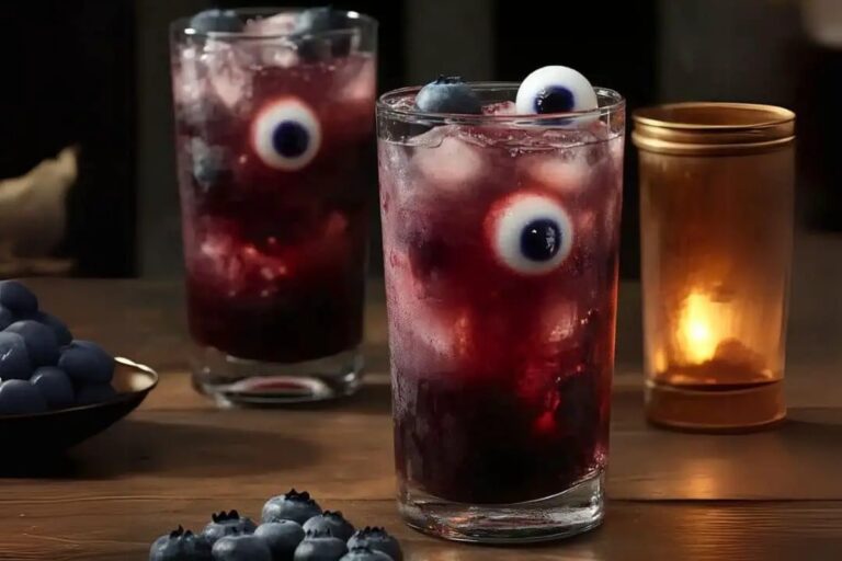 Blueberry Rickety Eyeball Punch Recipe