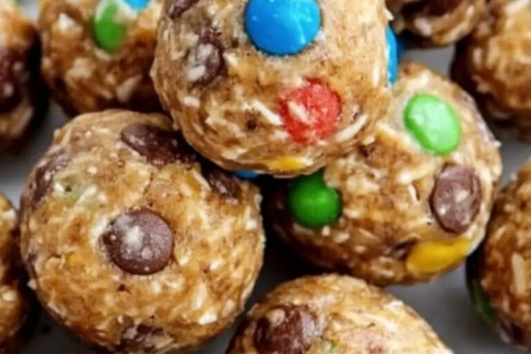 Monster Cookie Energy Balls Recipe