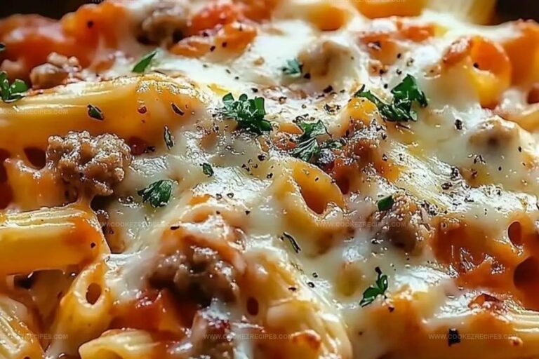 Cheese Lovers Baked Pasta Recipe