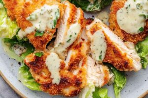 Chicken Caesar Cutlets Recipe