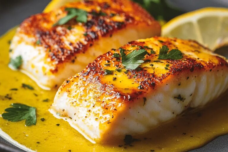 Zesty Lemon Butter Fish Fillet Recipe