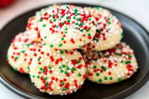 Christmas Cookies with Sprinkles Recipe