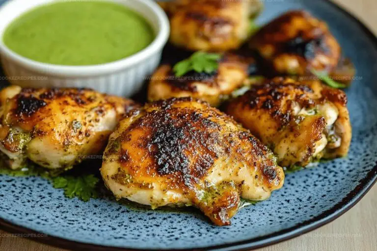Peruvian Chicken with Green Sauce Recipe