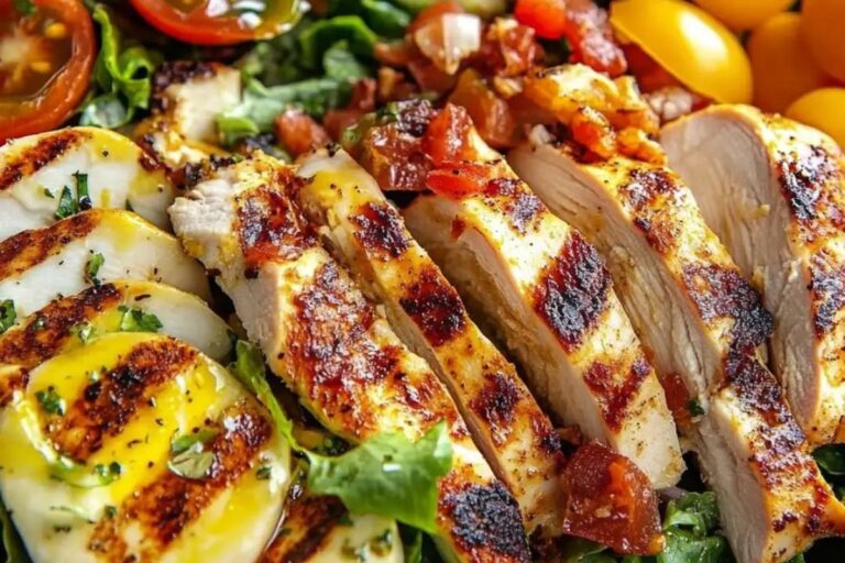 Paleo Grilled Chicken Cobb Salad Recipe