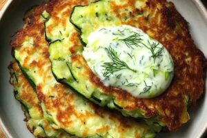 Crispy Zucchini Fritters Recipe