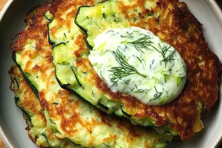 Crispy Zucchini Fritters Recipe