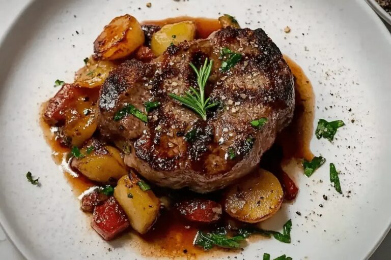 Cast Iron Pan-Seared Steak (Oven-Finished) Recipe
