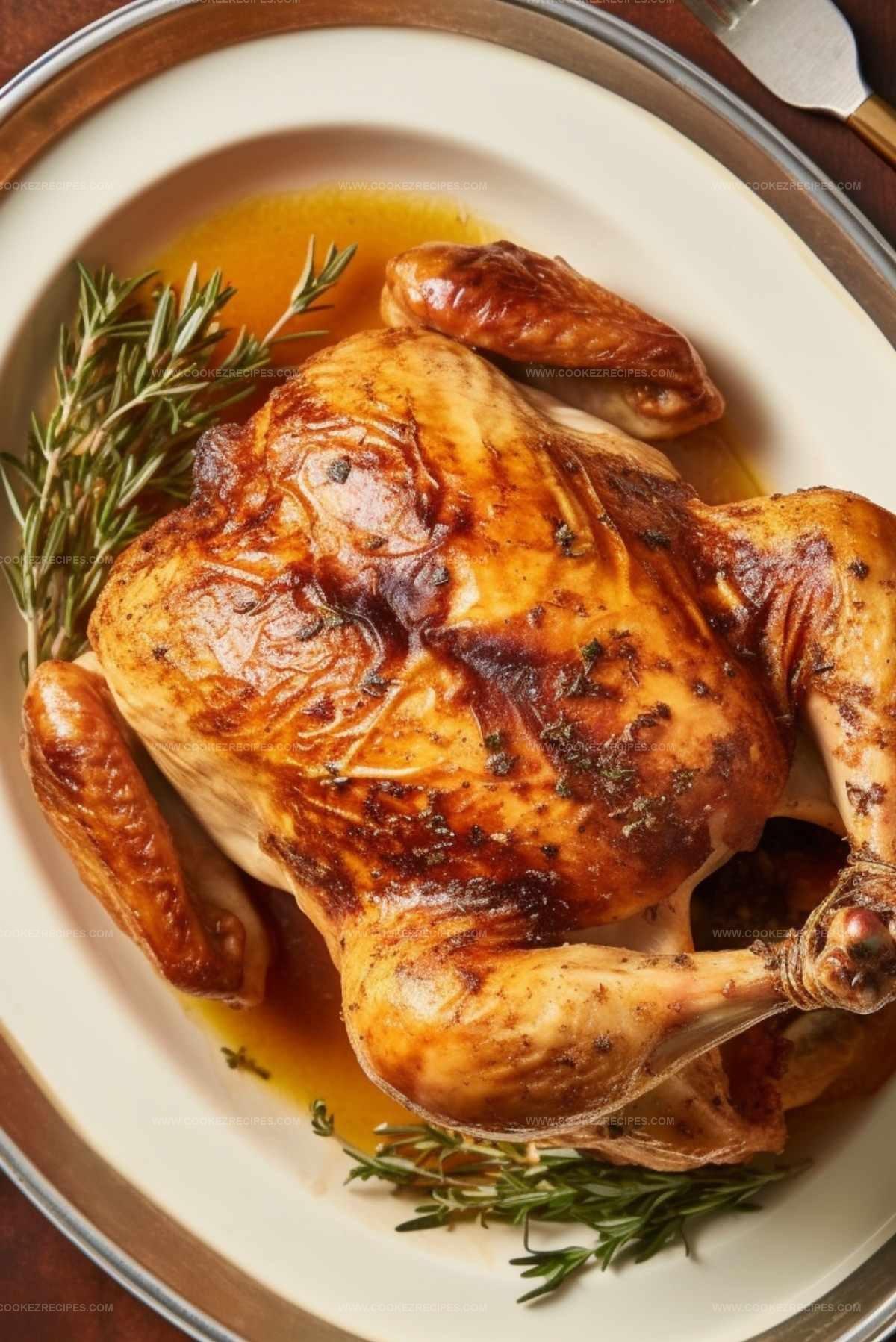 Juicy Roasted Chicken Recipe