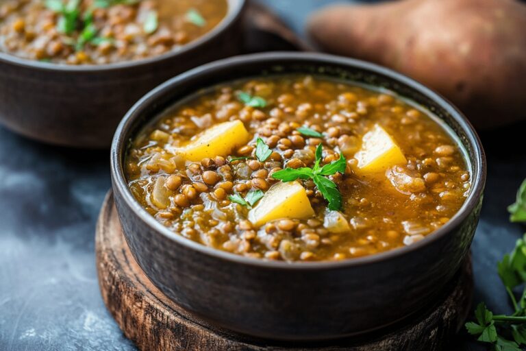 Lentil Potato Soup Recipe