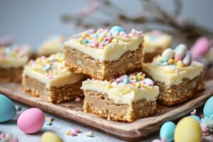 Frosted Easter Blondies Recipe