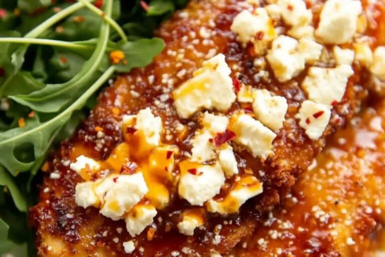 Crispy Hot Honey Feta Chicken Recipe