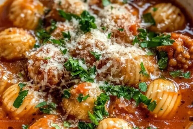 Crockpot Italian Meatball Soup Recipe