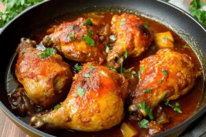 Succulent Stewed Chicken Recipe