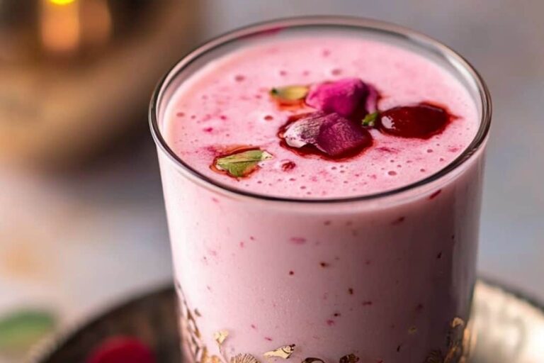 Rose Lassi Recipe