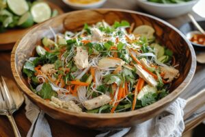 Vietnamese Vermicelli Noodle Salad Recipe
