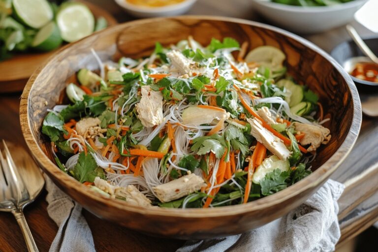 Vietnamese Vermicelli Noodle Salad Recipe