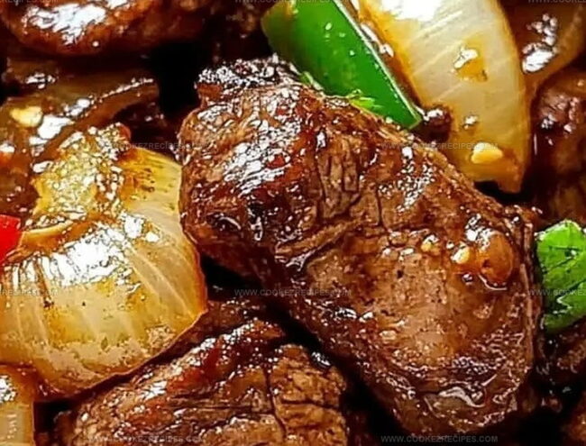 Pepper Steak Stir-Fry Directions