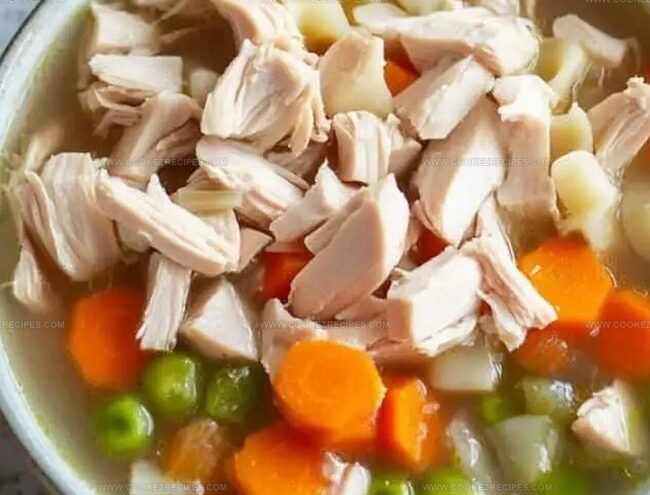 Turkey Noodle Soup Post-Holiday Prep