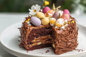 6965935 Chocolate Easter Nest Cake Recipe