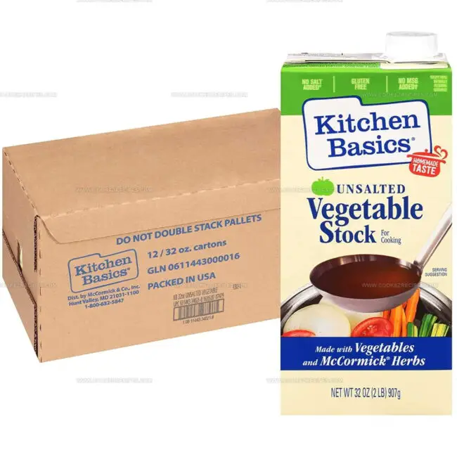 Vegetable Stock Or Bouillon