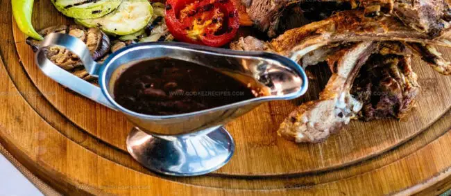 Red Wine Sauce (Sauce Au Vin Rouge)
