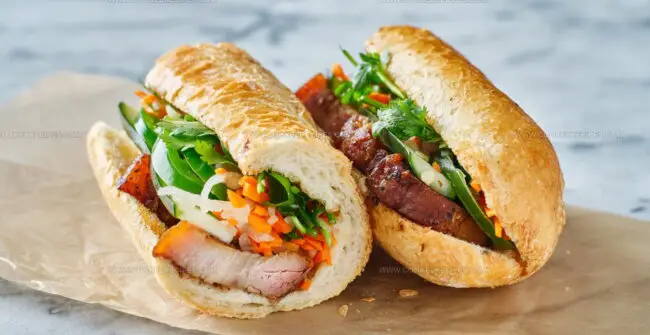 What's the Difference Between an Asian Sandwich and a Wrap in Culinary Terms?