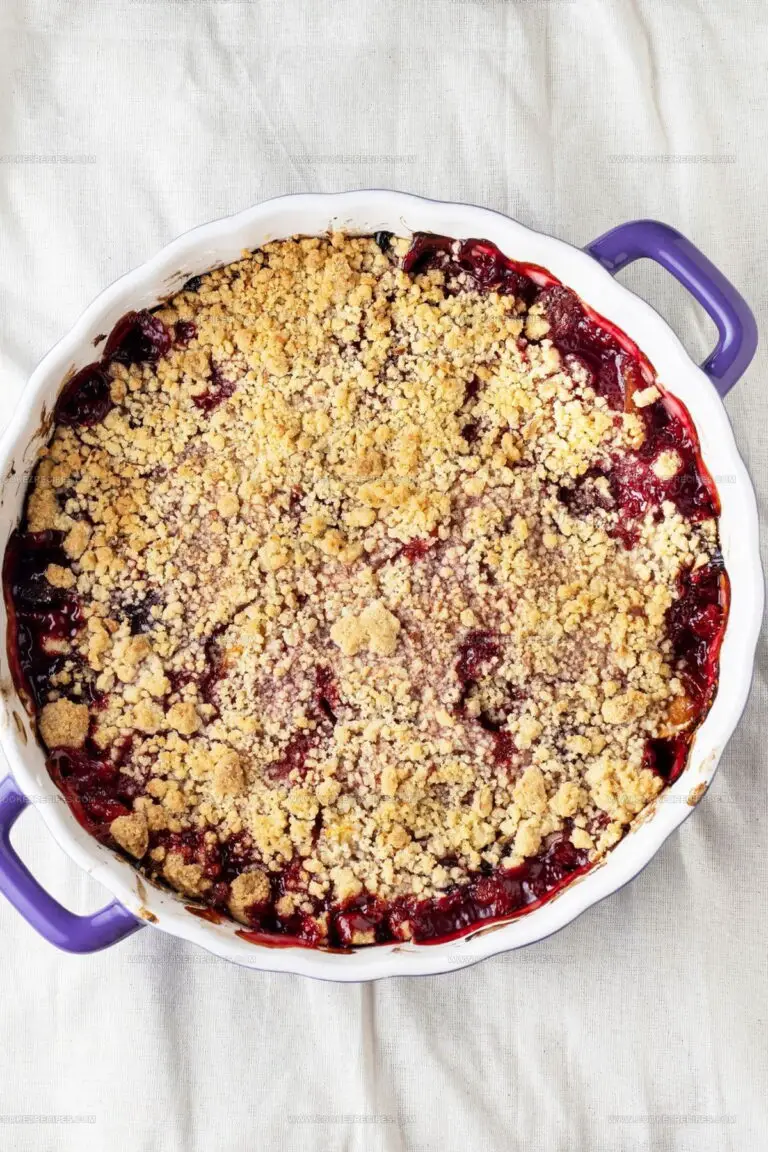 3565603 Plum Crumble Recipe