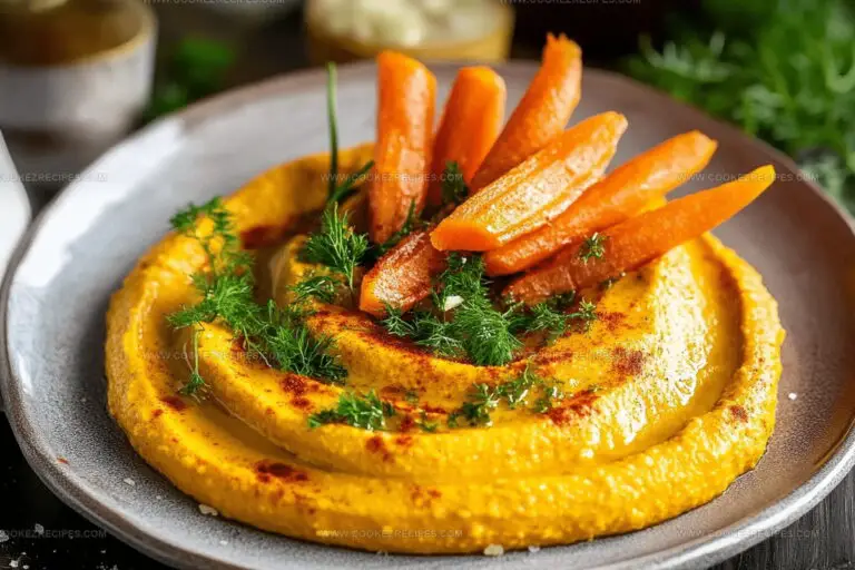 4009873 Paprika Roasted Carrot Hummus Recipe