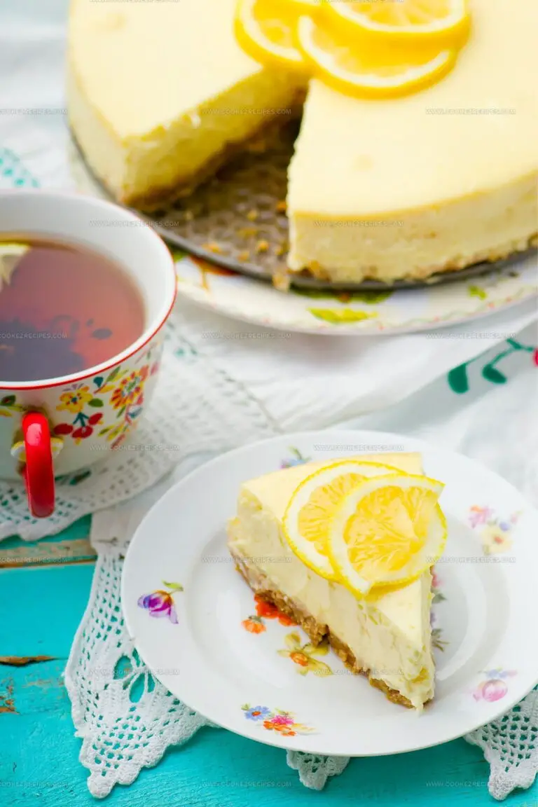 3368385 Lemon Cheesecake Recipe